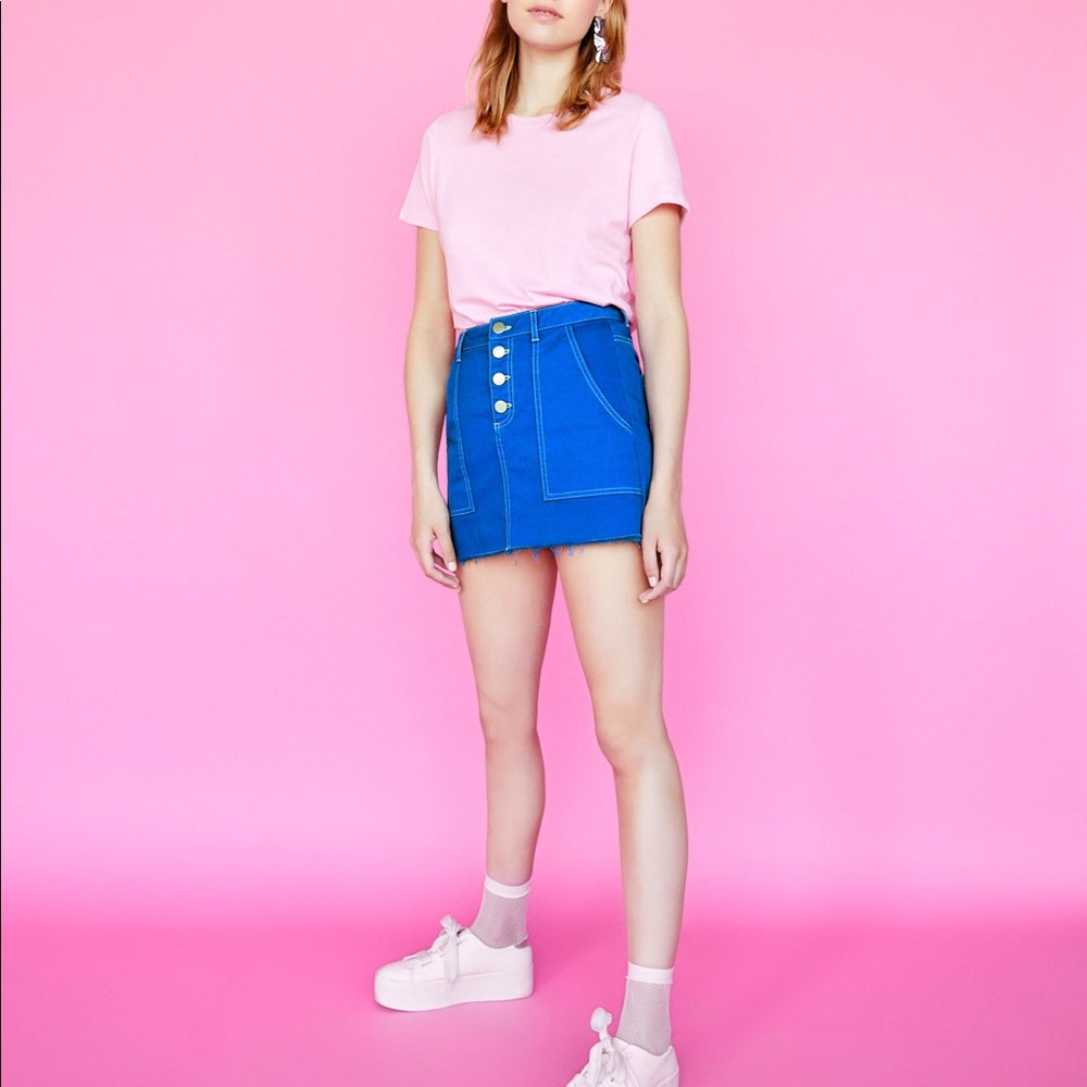 ✨Berska Blue Mini Skirt✨